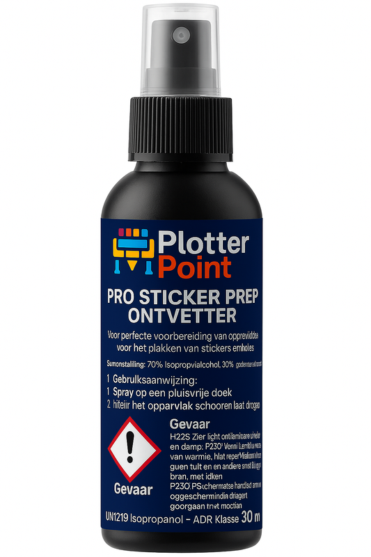 Pro sticker prep ontvetter