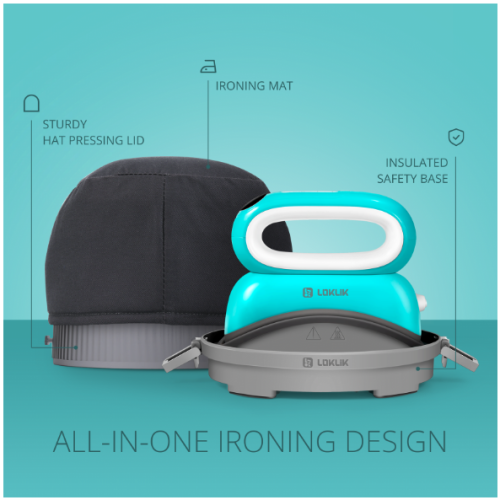 LOKLIK IMPRESS™ HAT - LOKLIK BLAUW