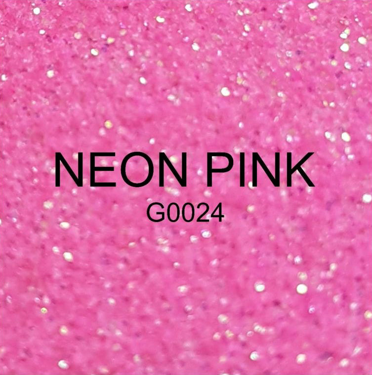 Siser P.S Glitter Flex G0024 Neon Pink