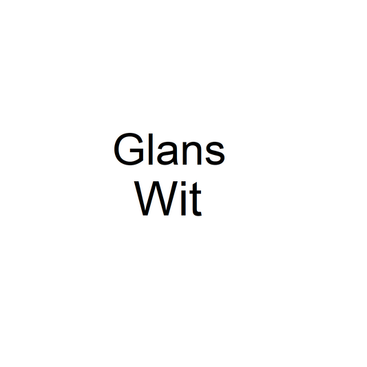 Glans Wit Vinyl