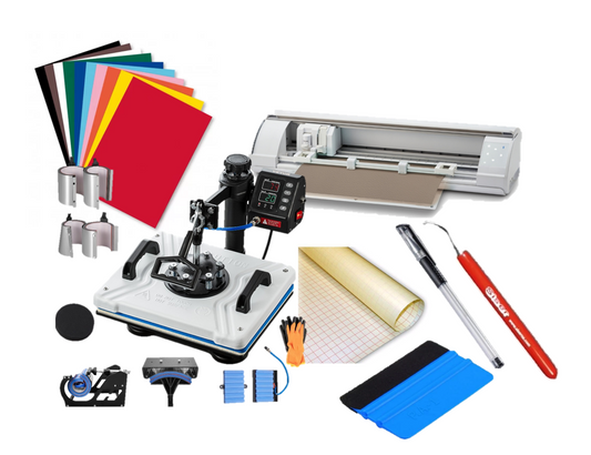 Starter kit plotter/pers/folies en tools white