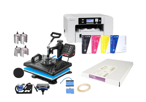 Starter kit Sublimatie printer/pers/papier en tools