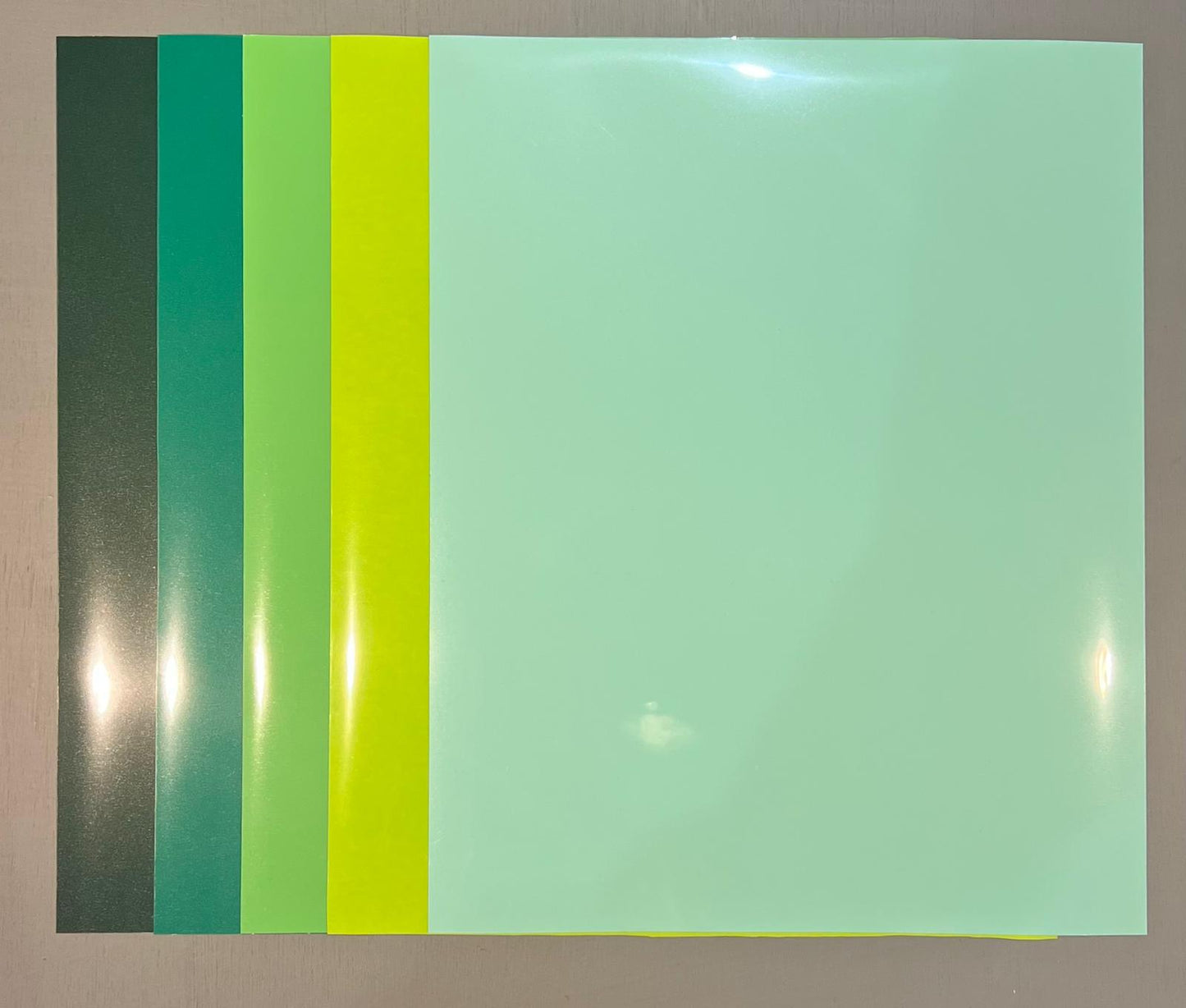 Siser P.S Standaard Flex Kleur Set Groen Tinten