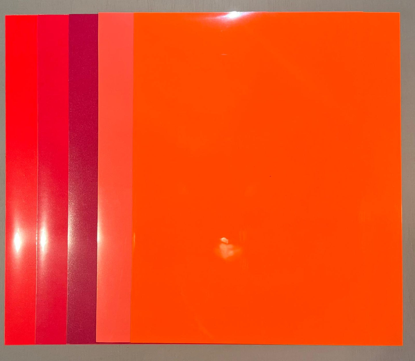 Siser P.S Standaard Flex Kleur Set Rood Tinten