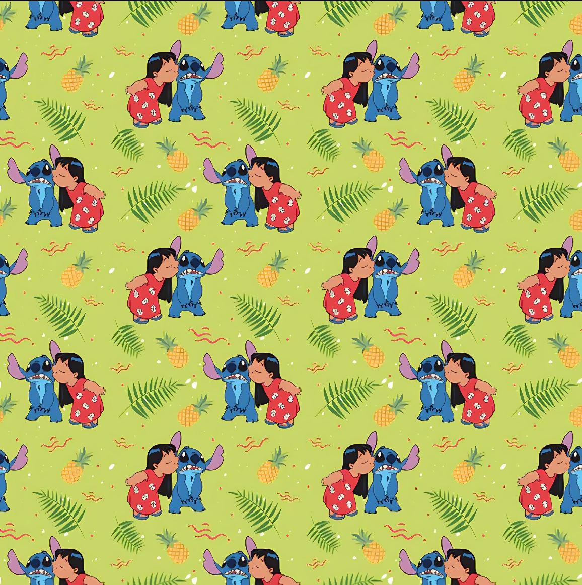 Custom Siser Patterns Lilo en Stitch Flex