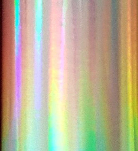 Holografisch Zilver Vinyl