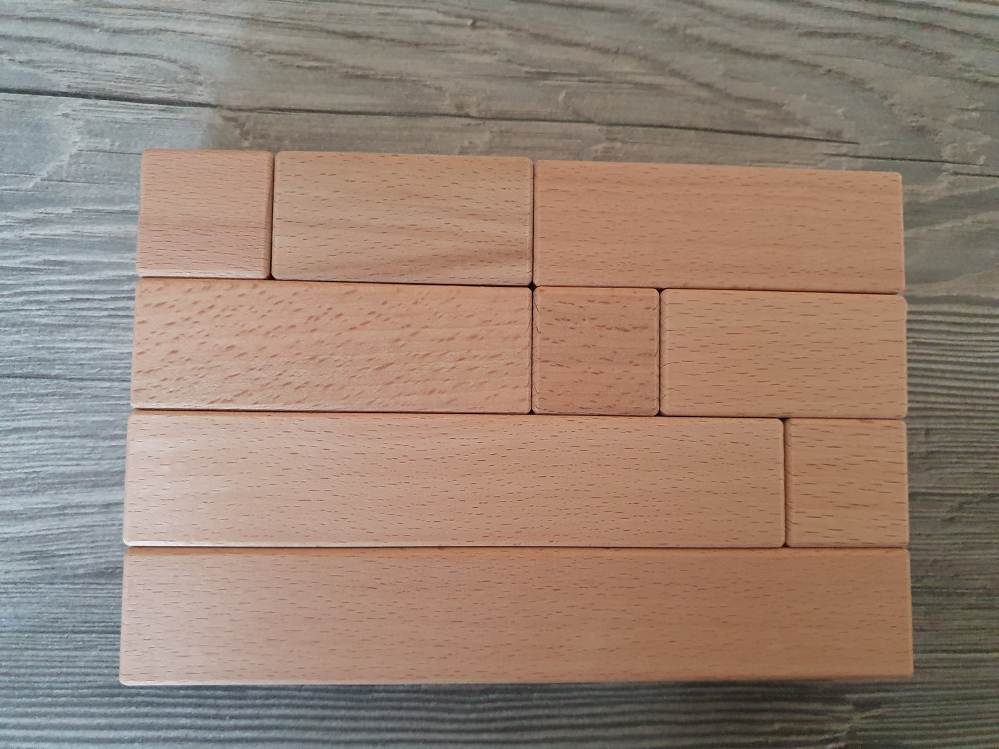 Houten blok 6 x 3 x 3 cm