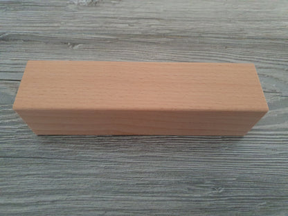Houten blok 18 x 4,5 x 4,5 cm