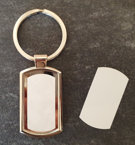 Metalen Sleutelhanger Tag