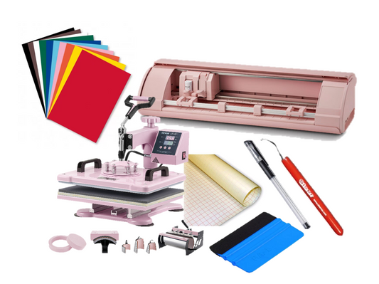 Starter kit plotter/pers/folies en tools Pink