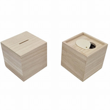 Spaarpot hout