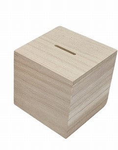 Spaarpot hout