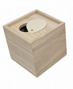 Spaarpot hout