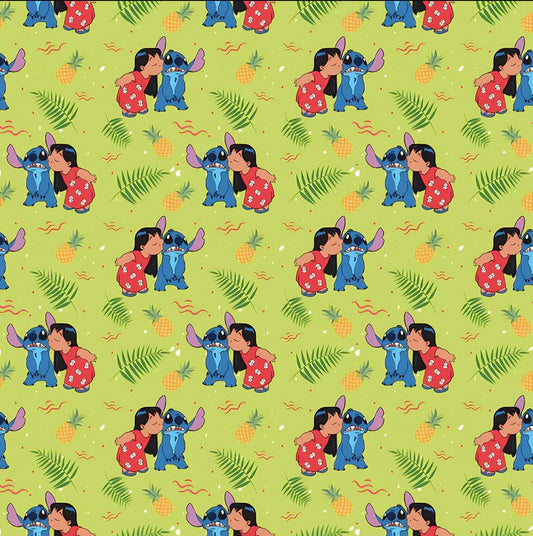 Custom Siser Patterns Lilo en Stitch Flex